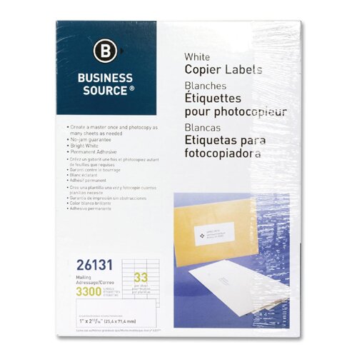 Business Source White Laser Labels 21050 Template Powerpoint auroralasopa